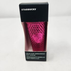 Starbucks 2022 Pink Sangria Cold Cup Ornament